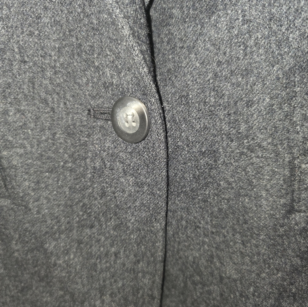 Women's Pendleton Gray One Button 100% Virgin Woo… - image 5